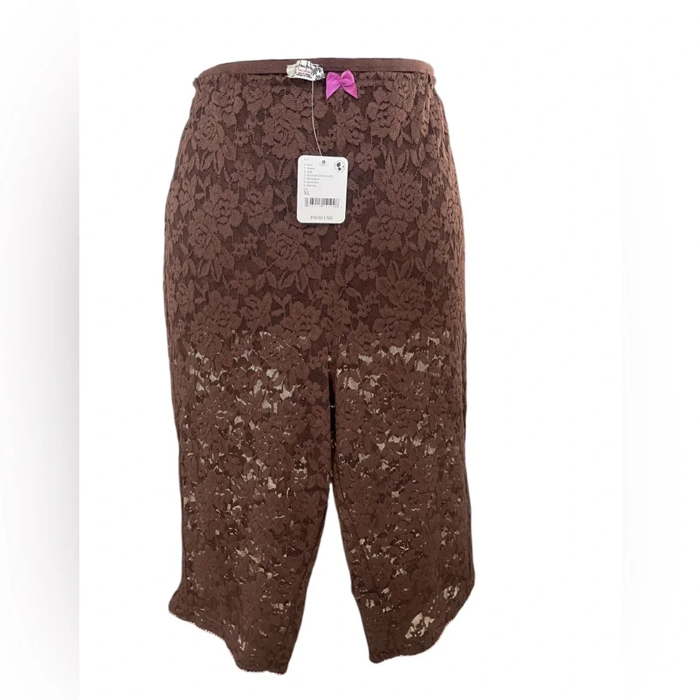 Free People All Day Women's Wear Lace Caprice in brown ,Large - Picture 1 of 7